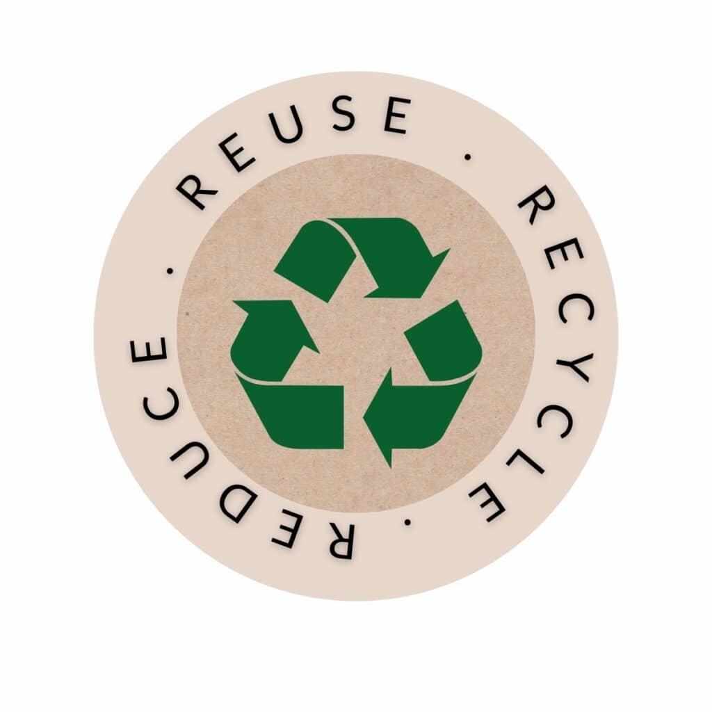 Reduce, Reuse, Recycle graphic